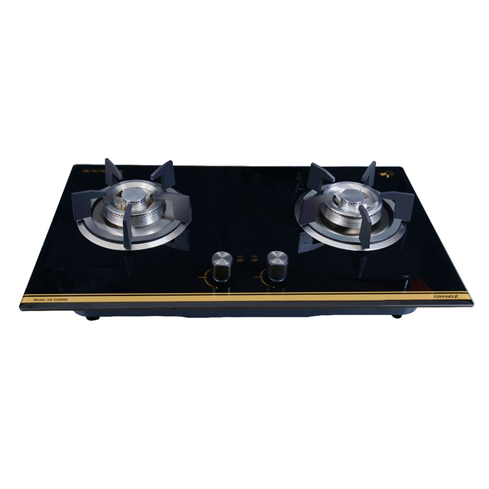 Bếp gas đôi âm kính GrandX GX-GS299D - Hàng chính hãng