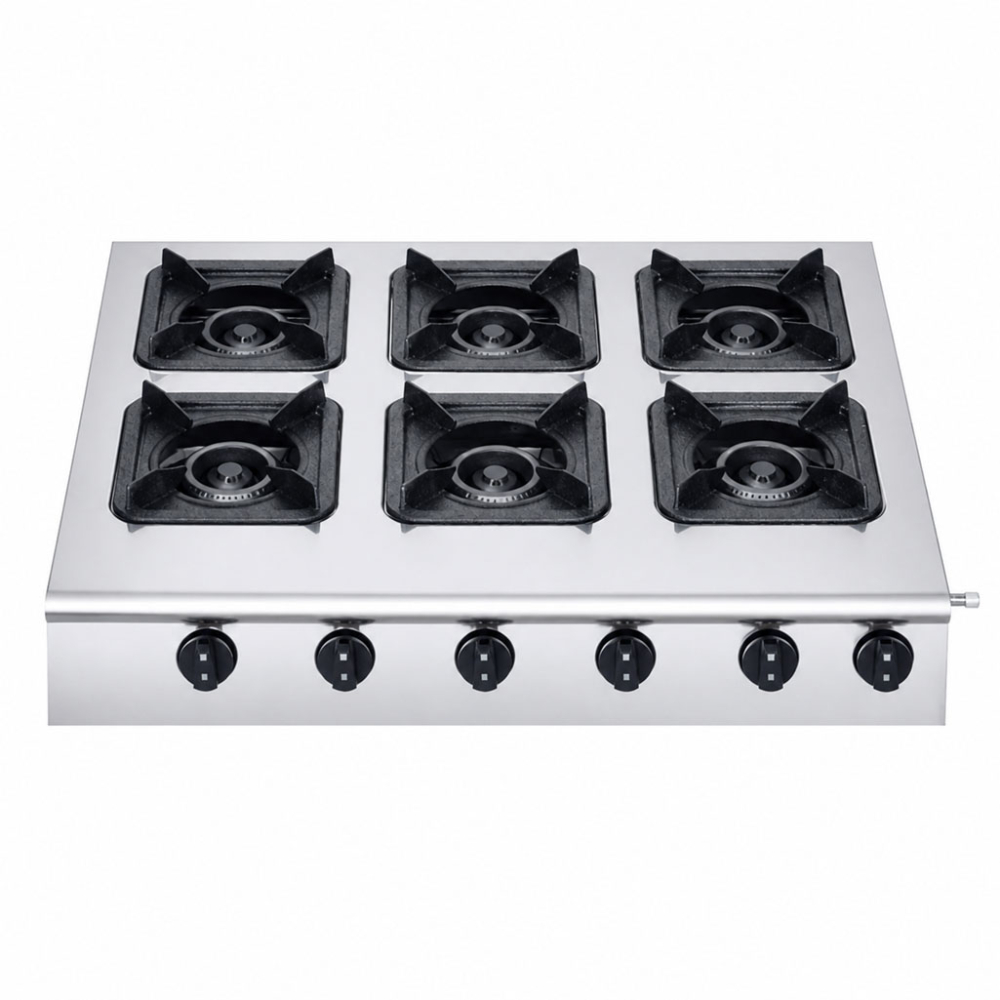 Bếp gas nấu mì cay, cơm niêu OEM 6 Họng - Hàng chính hãng