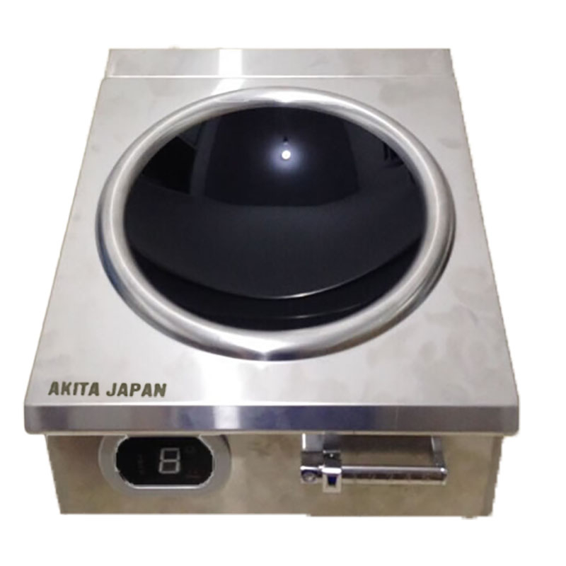 Bếp từ đơn công nghiệp Akita Japan 8000W mặt lõm - Hàng chính hãng