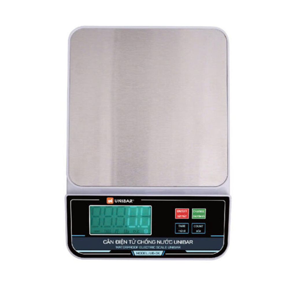 Cân điện tử chống nước Unibar UDC-3K - Hàng chính hãng