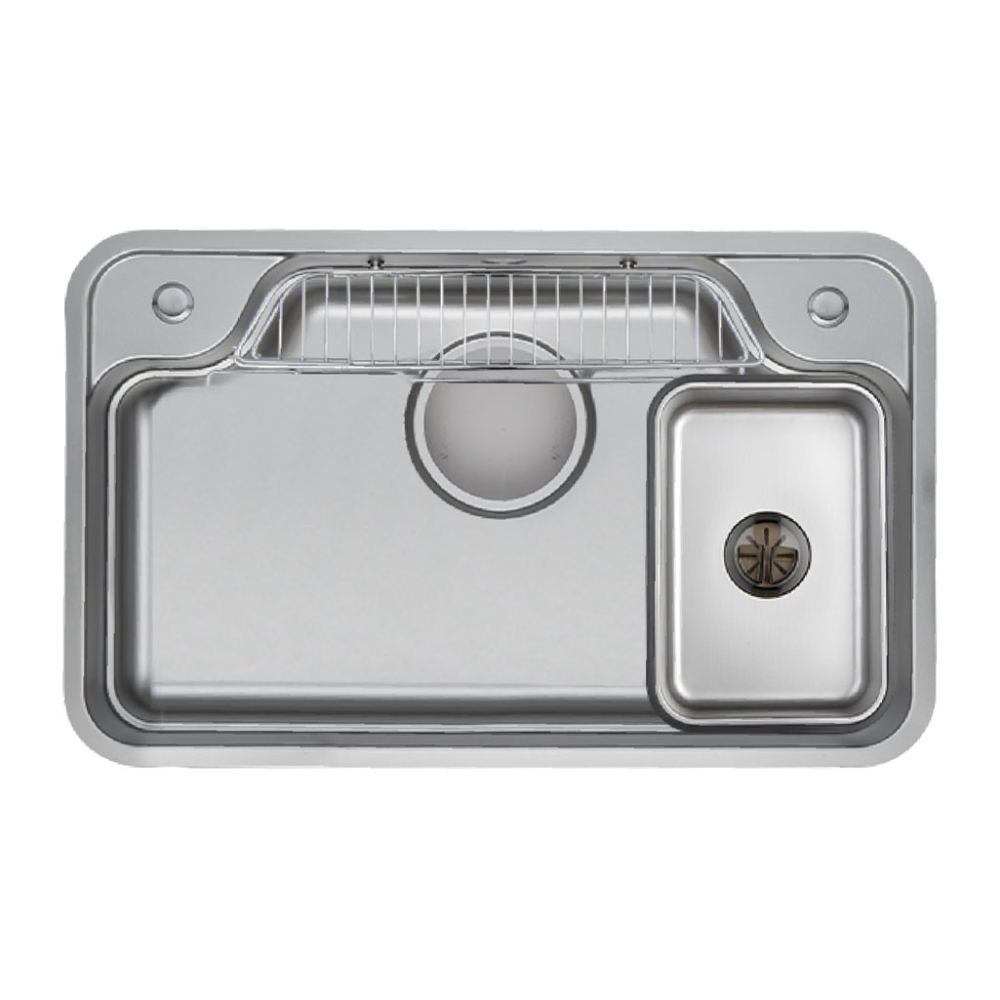 Chậu rửa bát Inox GrandX GX8050JP - Hàng chính hãng