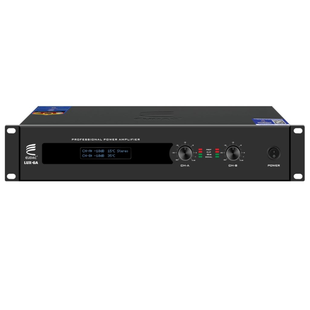 Cục đẩy công suất Eudac Audio LUX-6A - Hàng chính hãng