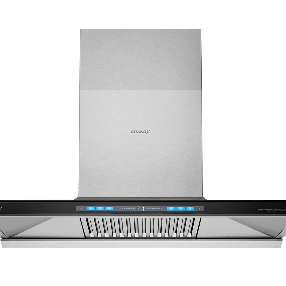 Hút mùi áp tường chữ T GrandX GX H90T81SB - Hàng chính hãng