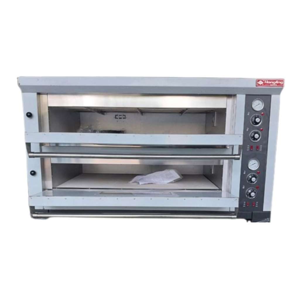 Lò nướng Pizza 2 tầng dùng điện Hongling PZE-402A - Hàng chính hãng