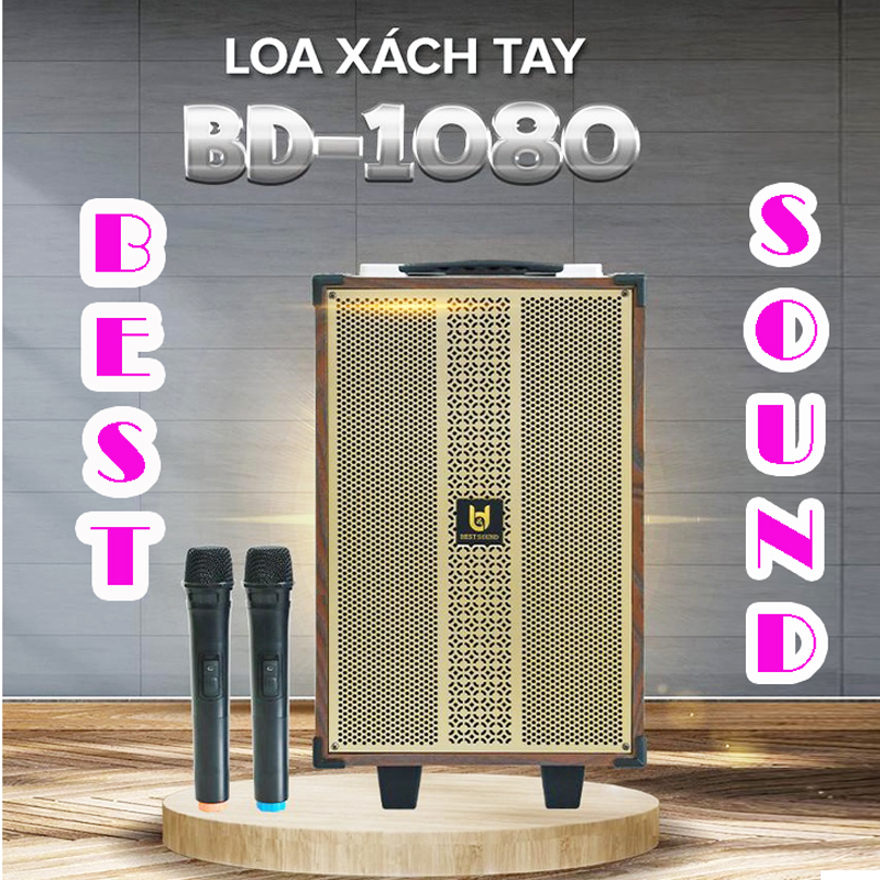 Loa kéo di động BestSound BD-1080 (2.5 tấc) - Hàng chính hãng