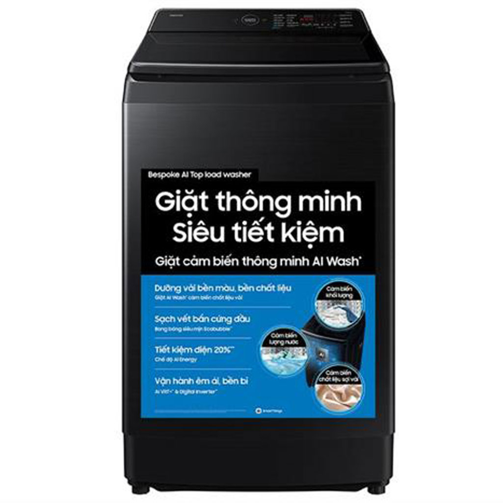 Máy giặt Samsung Inverter 15 kg WA80F15B6BSV - Hàng chính hãng