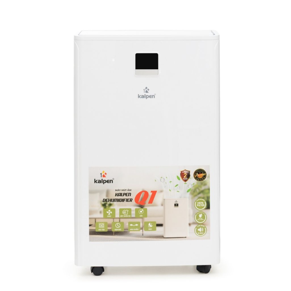 Máy hút ẩm kết hợp lọc không khí Kalpen Q1  - Hàng chính hãng