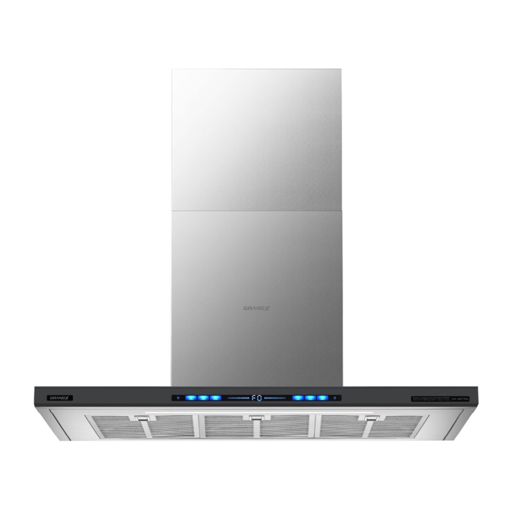 Máy hút mùi áp tường chữ T GrandX GX-H90T78G - Hàng chính hãng