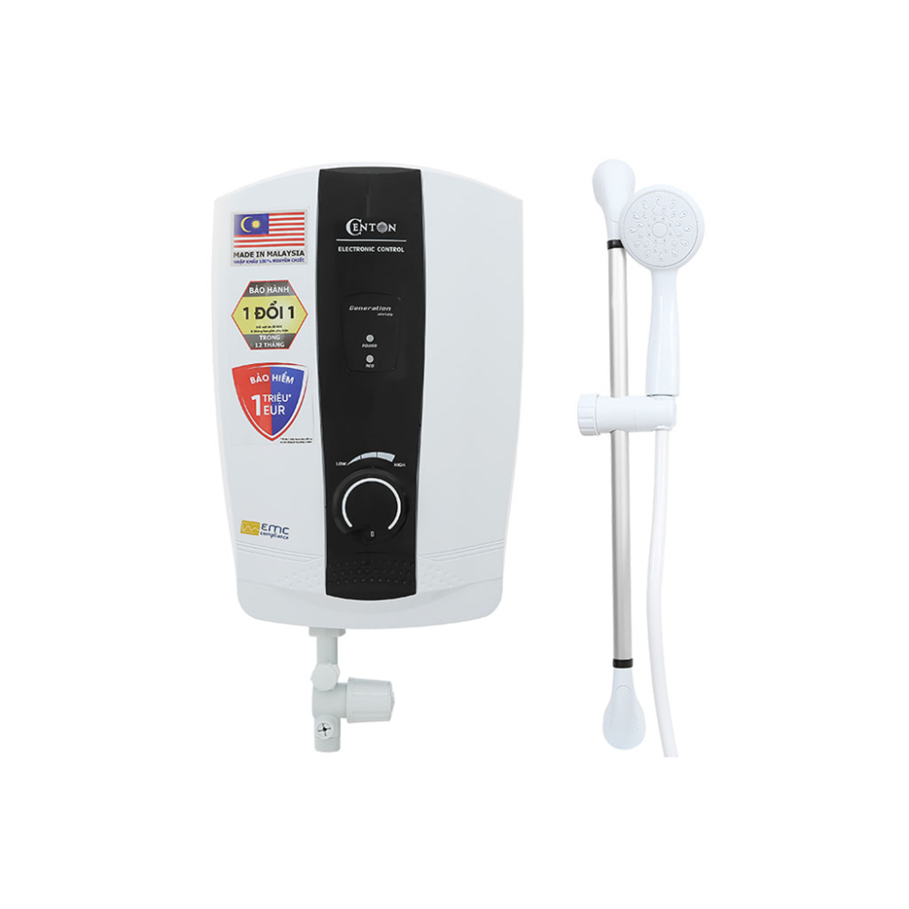 Máy nước nóng trực tiếp Centon 8338E 4.5kW - Hàng chính hãng