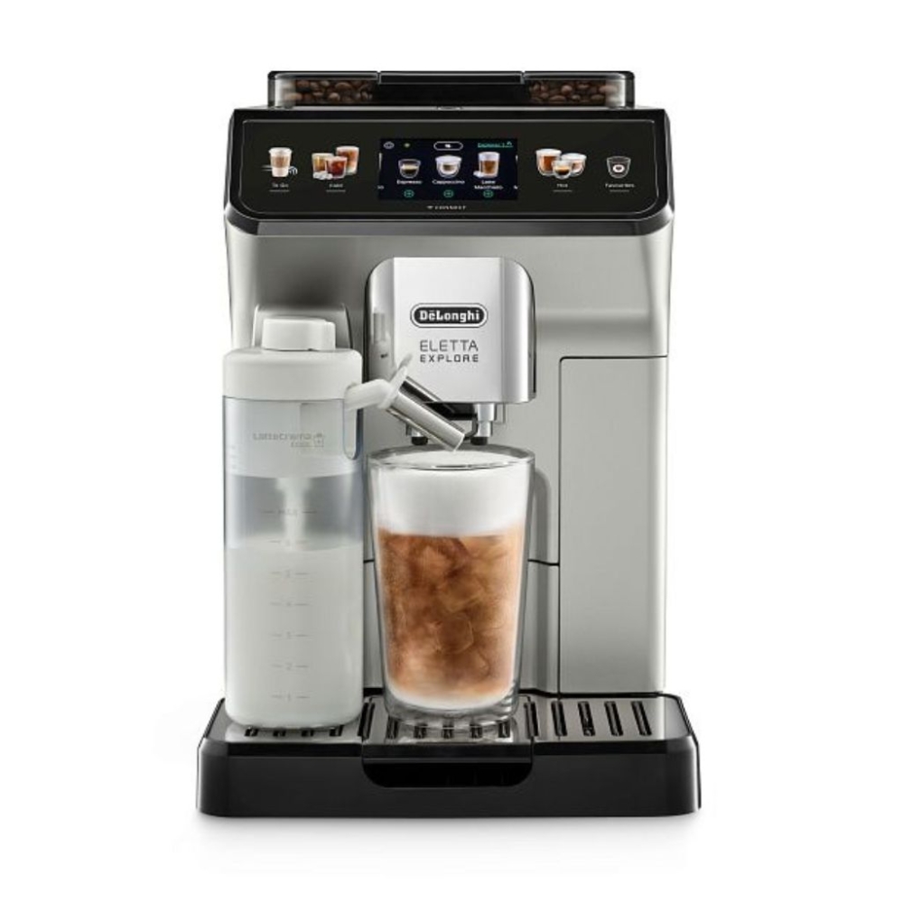Máy pha cà phê tự động DeLonghi Eletta Explore ECAM450.65.S - Hàng chính hãng