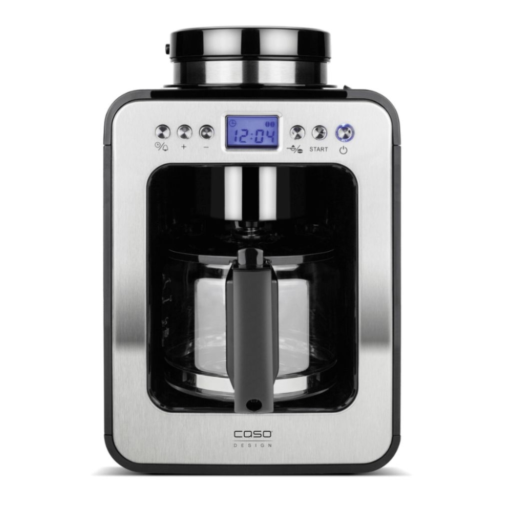 Máy pha cafe mini kèm xay Caso Coffee Compact Electronic - Hàng chính hãng