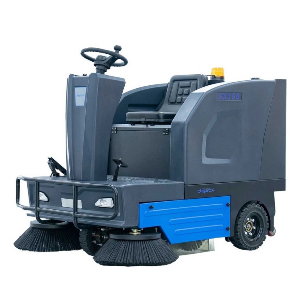 Máy quét rác ngồi lái CleproX SX-150 - Hàng chính hãng