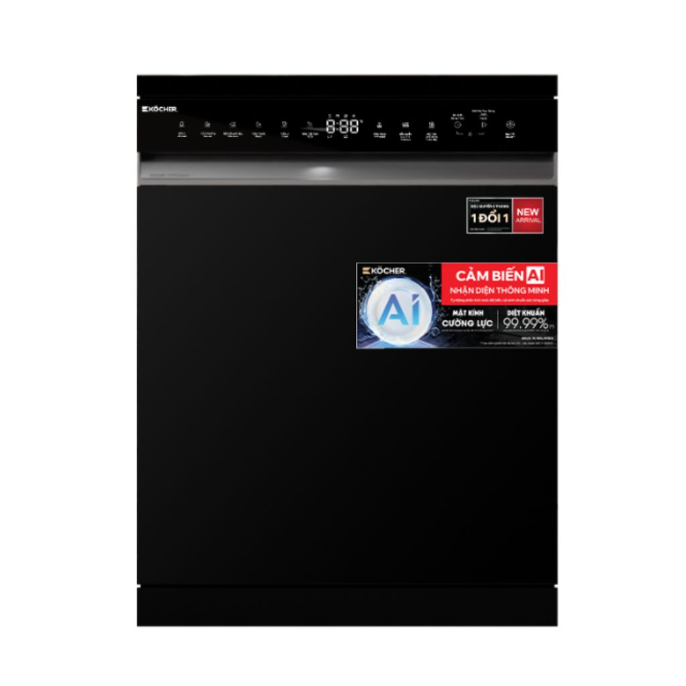 Máy rửa bát Kocher X15 Smart AI  - Hàng chính hãng