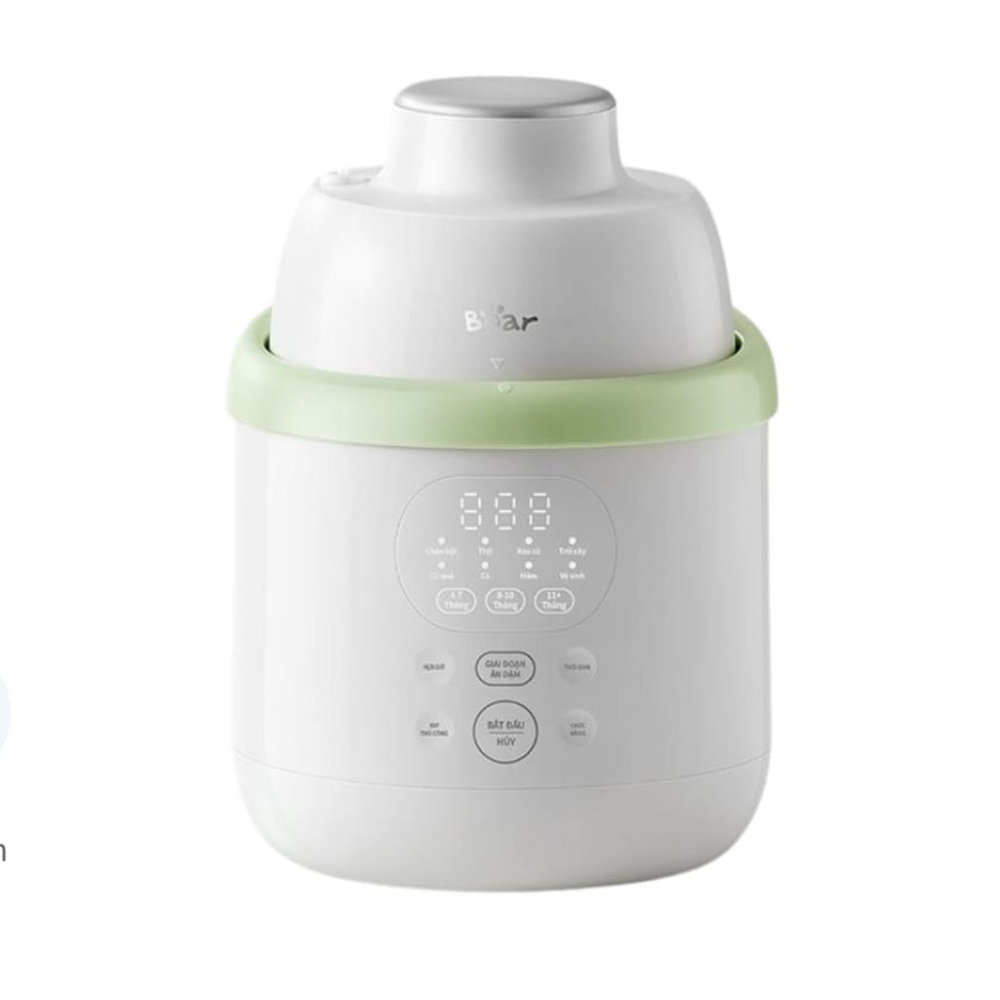 Máy xay nấu ăn dặm 0.35 lít Bear BFM-045KN - Hàng chính hãng