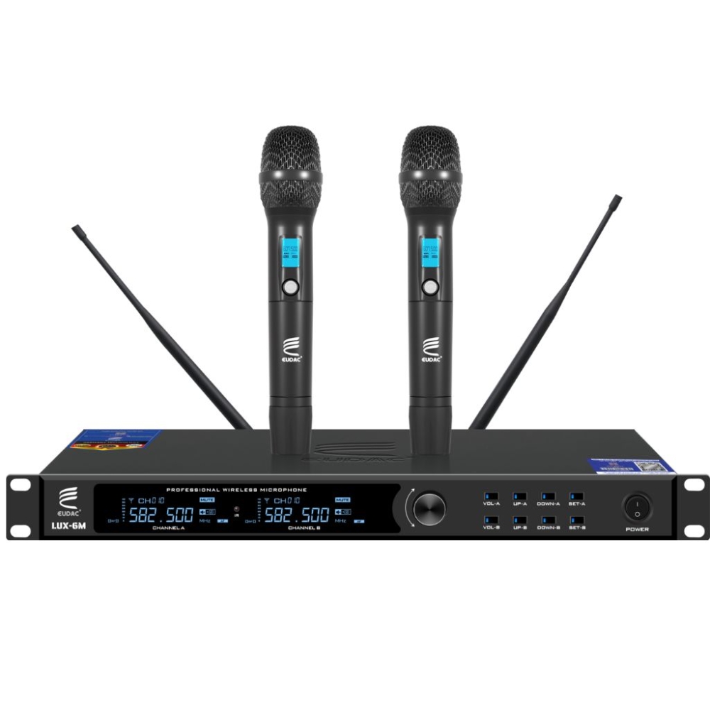Micro karaoke Eudac AudioLUX-6M - Hàng chính hãng