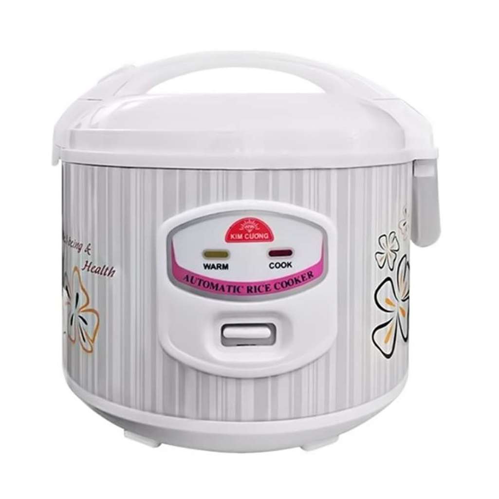 Nồi cơm điện nắp gài Kim Cương 1.8LG 1,8 lít – Thương hiệu Việt - Hàng chính hãng
