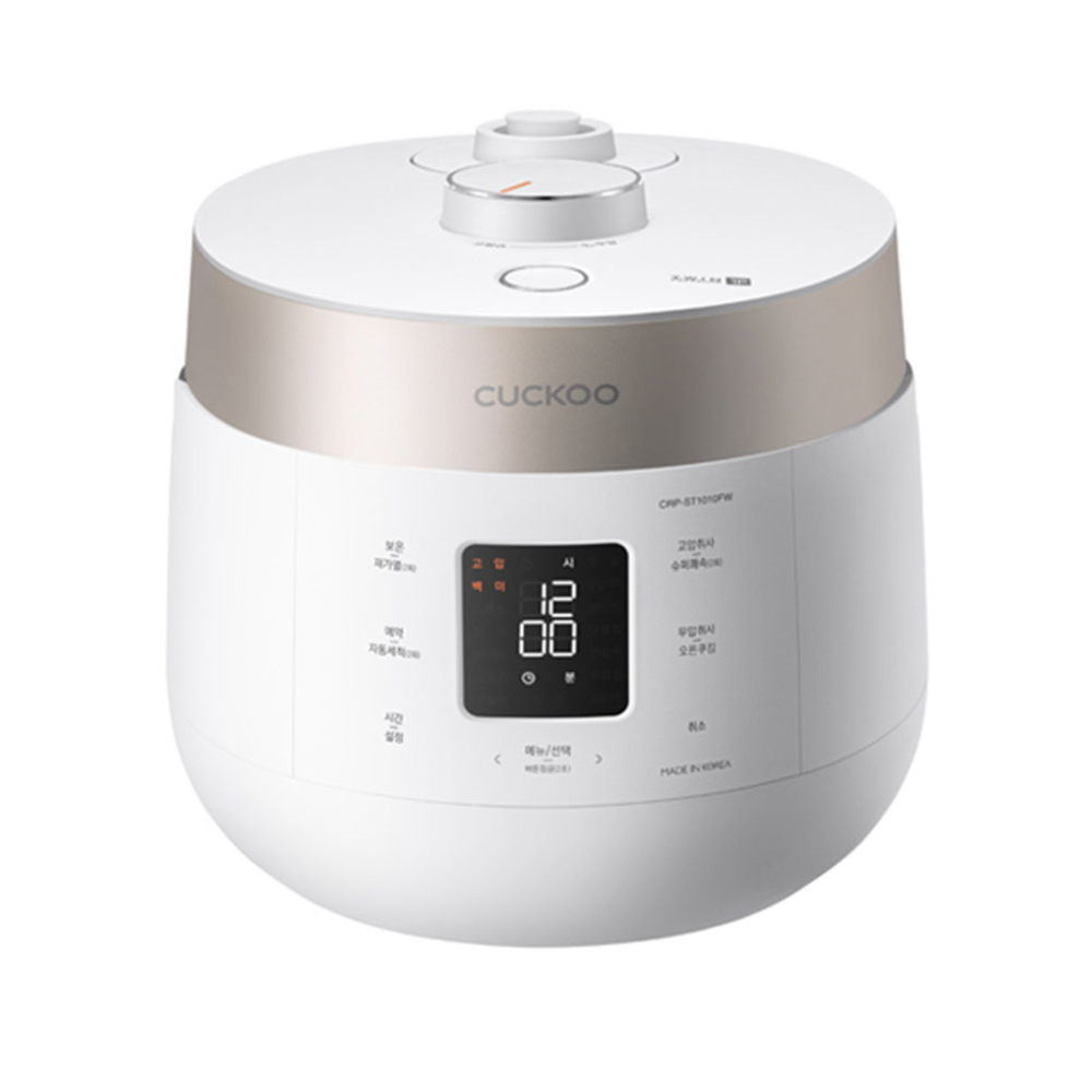 Nồi cơm điện tử áp suất kép Cuckoo CRP-ST1010FW 1.8L - Hàng chính hãng