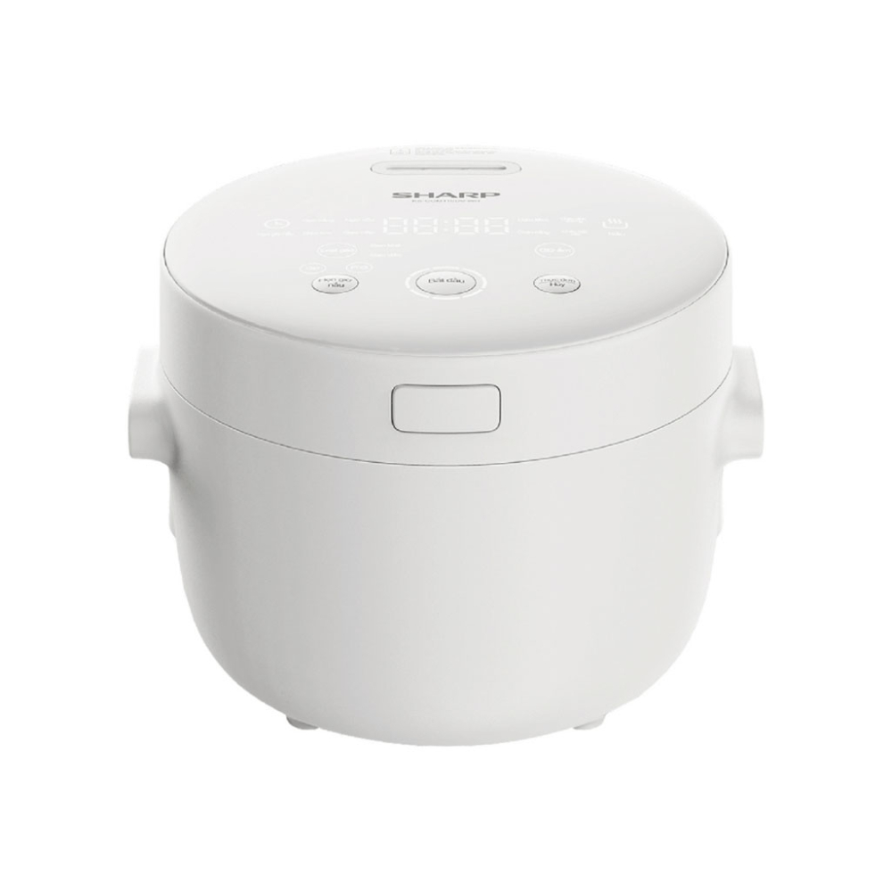 Nồi cơm điện tử Sharp 1.1 lít KS-COM110DV-WH - Hàng chính hãng