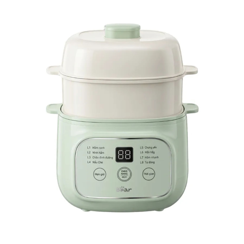 Nồi nấu chậm 0.8 lít Bear EST-085DH - Hàng chính hãng