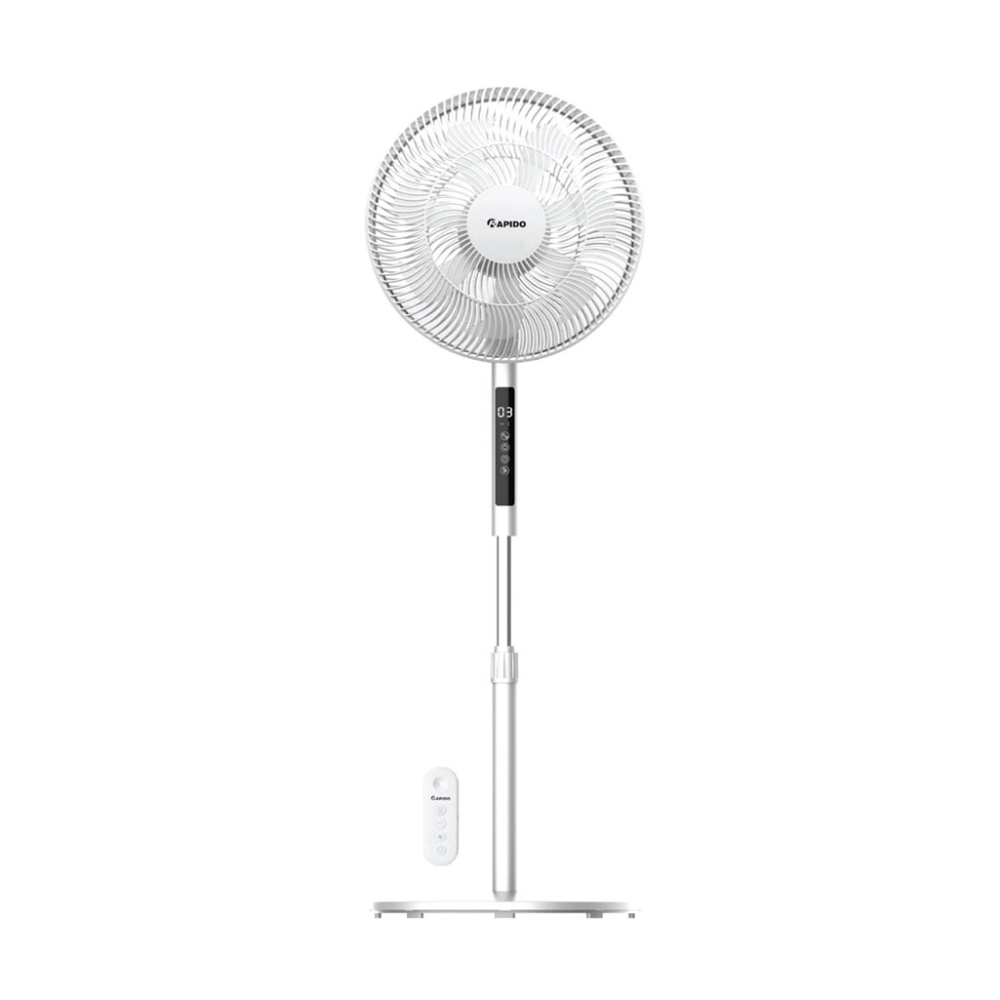Quạt đứng điều khiển từ xa Rapido RWF-14AHD - Hàng chính hãng