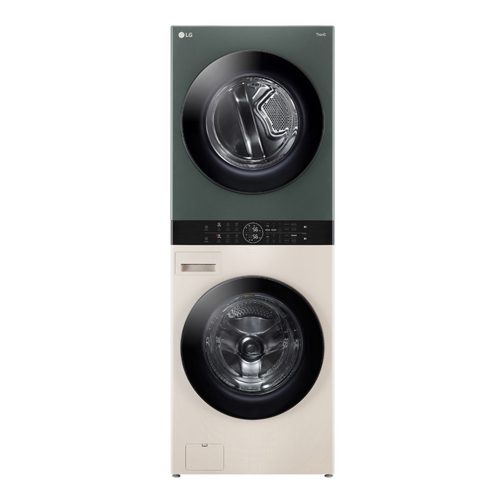 Tháp giặt sấy LG WashTower Inverter giặt 14 kg - sấy 10 kg WT1410NHEG - Hàng chính hãng
