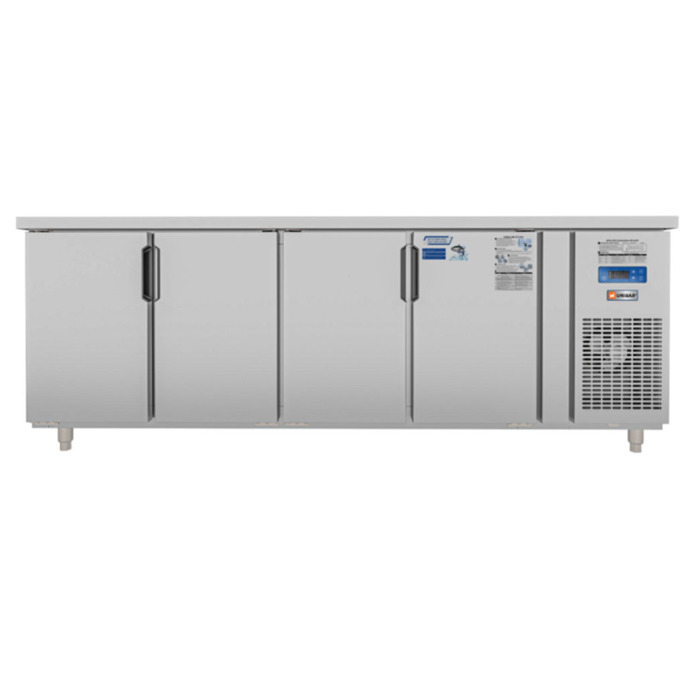Tủ bàn mát quạt gió 4 cánh mở Unibar UB-4MI2275 - Hàng chính hãng