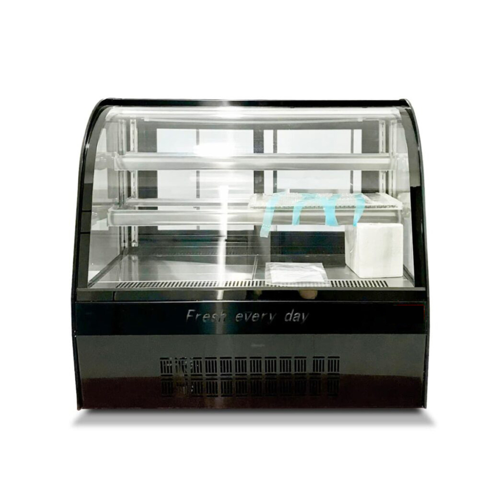 Tủ bánh kem để bàn 70cm kính cong Lightcool TS-700Y - Hàng chính hãng