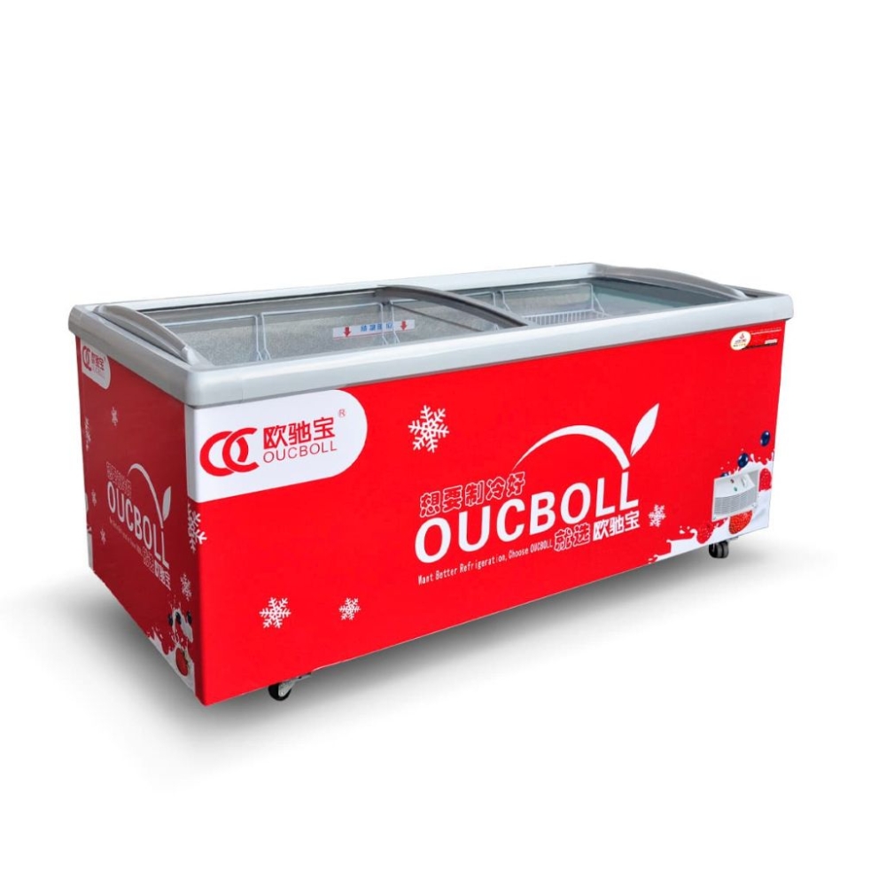 Tủ đông trưng bày Oucboll SD/SC-680Y - Hàng chính hãng