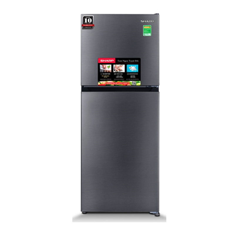 Tủ lạnh Sharp Inverter 198 lít SJ-X198V-SL - Hàng chính hãng