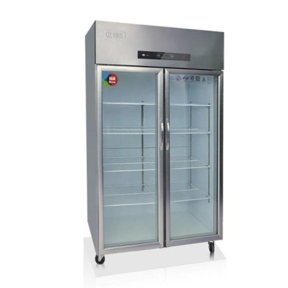 Tủ mát 2 cánh kính Oucboll 700 lít LC-780 - Hàng chính hãng