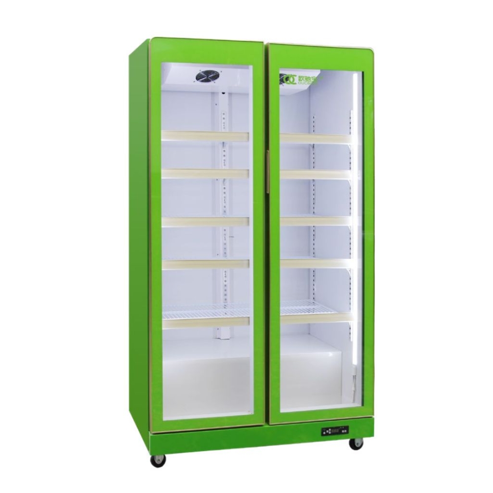 Tủ mát 2 cánh kính Oucboll LG-1110F - Hàng chính hãng