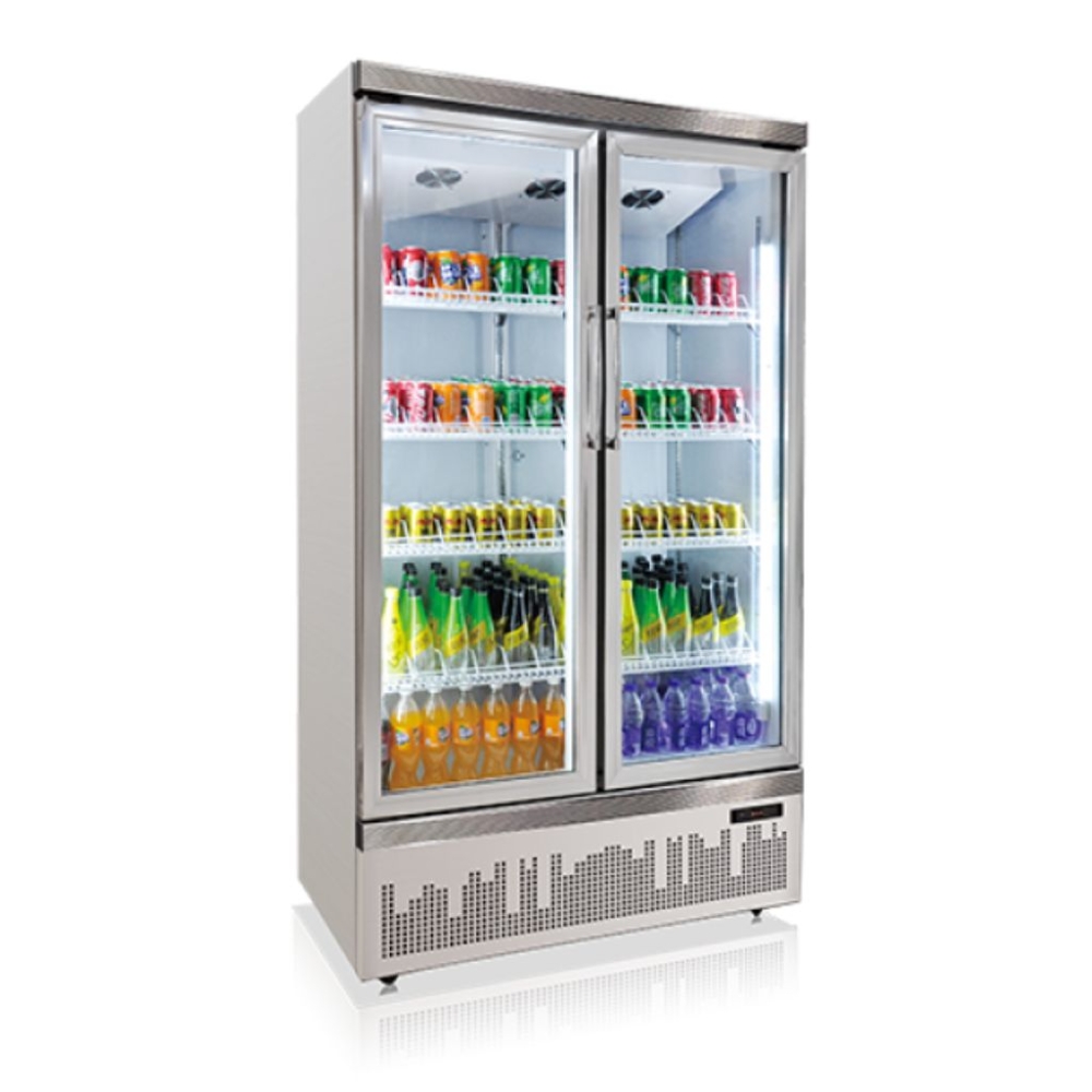 Tủ mát 2 cánh kính Oucboll LG-880F - Hàng chính hãng