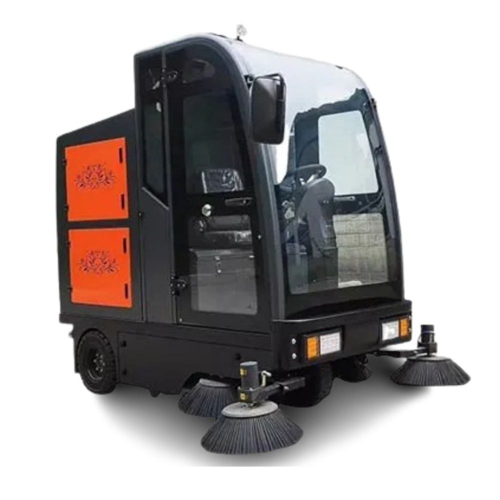 Xe quét rác công nghiệp ngồi lái Kumisai KMS-S13 - Hàng chính hãng