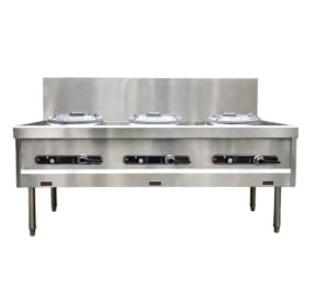 Bếp Á 3 họng gang có quạt thổi Bettop BA3HG-QT