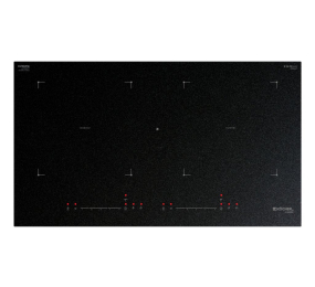 Bếp điện từ 2 vùng nấu Kocher X-NANO 6 - Hàng chính hãng