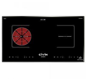 Bếp đôi điện từ hồng ngoại Civin CV-658/EI-6215 - Hàng chính hãng