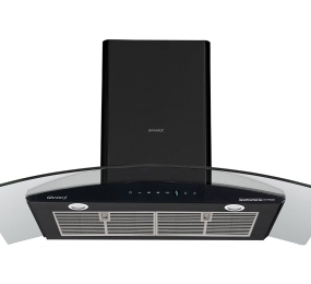 Hút mùi kính cong áp tường GrandX GX H90C62M - Hàng chính hãng