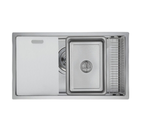 Chậu rửa bát Inox GrandX GX7845V - Hàng chính hãng