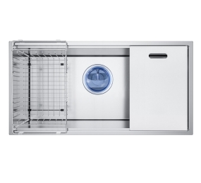 Chậu rửa bát Inox GrandX GX8646S - Hàng chính hãng