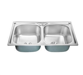 Chậu rửa inox đôi Rossi Elegant RE-320