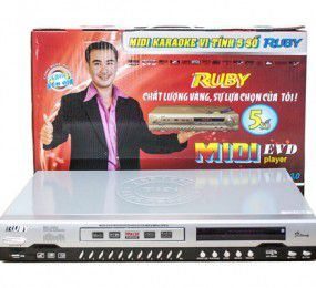 Đầu MIDI Karaoke 5 số Ruby MD 2082 - Hàng chính hãng