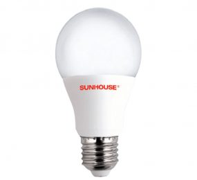 Đèn Led thân nhựa Sunhouse SHE-LEDA60PC-10W - Hàng chính hãng