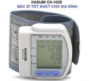 Máy đo huyết áp cổ tay Kasumi CK-102S - Hàng chính hãng