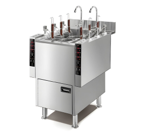 Máy nấu mì công nghiệp 6 giỏ H&C CM-Z6 9000W