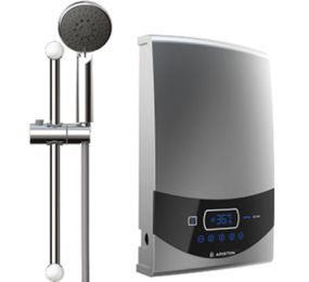 Máy tắm nước nóng lạnh Ariston AURES LUXURY SQUARE ST45PE-VN - Hàng chính hãng