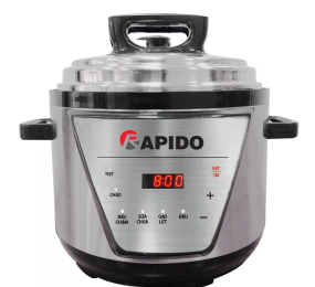 Nồi áp suất điện đa năng Rapido RPC900-D - Hàng chính hãng