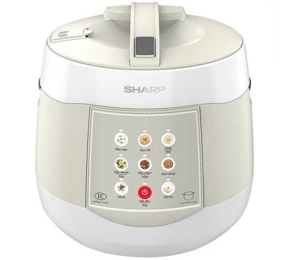 Nồi cơm điện tử Sharp KS-COM1875I-RS 1.8 lít - Hàng chính hãng