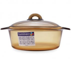 Nồi thủy tinh Luminarc Blooming Amberline 2L H6890 - Hàng chính hãng