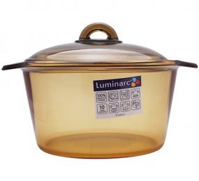 Nồi thủy tinh Luminarc Blooming Amberline 3L H6891 - Hàng chính hãng