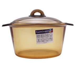 Nồi thủy tinh Luminarc Blooming Amberline 5L J0886 - Hàng chính hãng